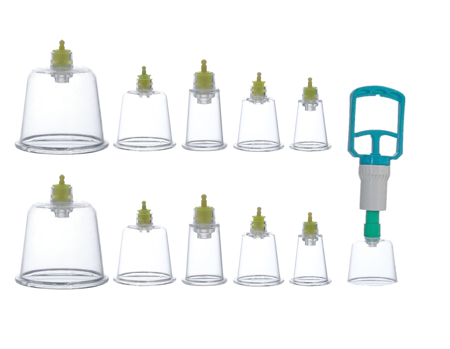 250 Adet Hacamat Kupası - Pompa Hediyeli